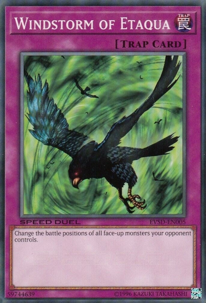 Image for Windstorm of Etaqua (Event Pack Speed Duel) (EVSD-EN005) - YuGiOh