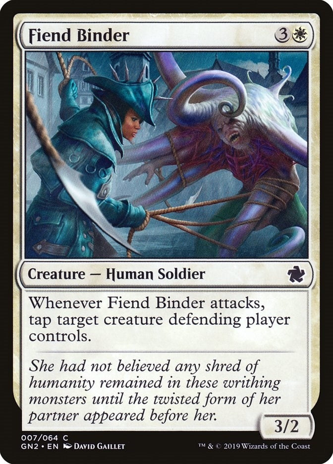 Image for Fiend Binder (Magic Game Night 2019) (7) - Magic: The Gathering