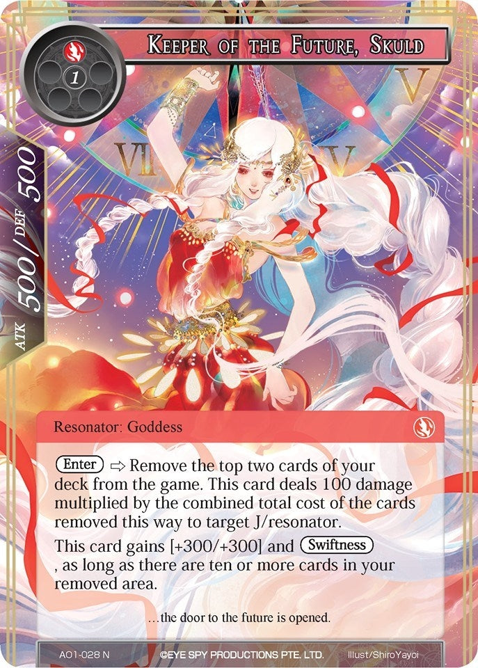Image for Keeper of the Future, Skuld (Alice Origin) (AO1-028) - Force of Will