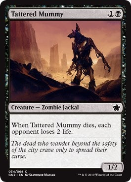 Image for Tattered Mummy (Magic Game Night 2019) (34) - Magic: The Gathering
