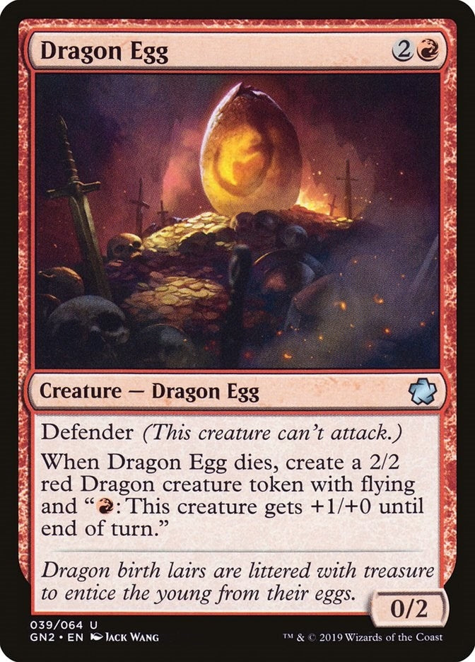 Image for Dragon Egg (Magic Game Night 2019) (39) - Magic: The Gathering