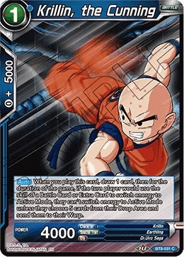 Image for Krillin, the Cunning (Malicious Machinations) (BT8-031) - Dragon Ball Super: Masters