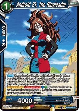 Image for Android 21, the Ringleader (Malicious Machinations) (BT8-034) - Dragon Ball Super: Masters