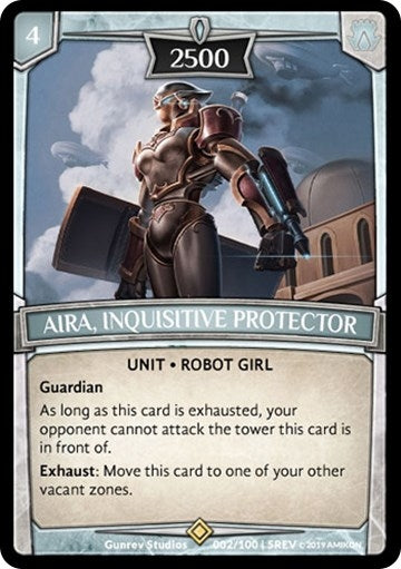 Image for AIRA, Inquisitive Protector (Revelations) (2/100 | 5REV) - Argent Saga TCG