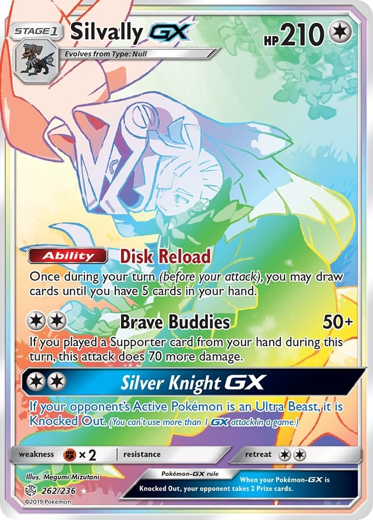 Image for Silvally GX (Secret) (SM - Cosmic Eclipse) (262/236) - Pokemon