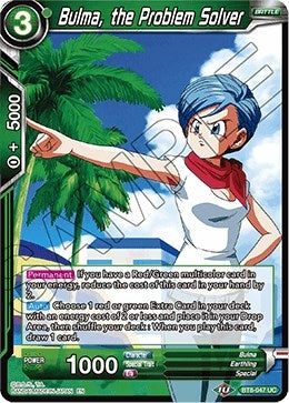 Image for Bulma, the Problem Solver (Malicious Machinations) (BT8-047) - Dragon Ball Super: Masters