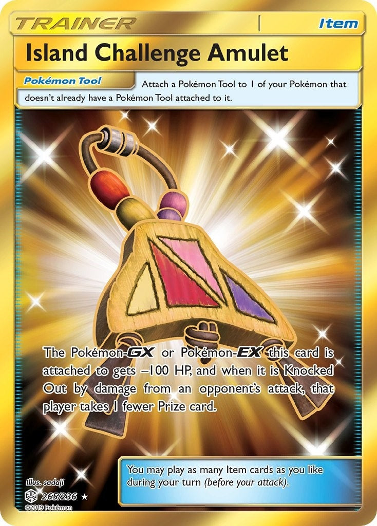 Image for Island Challenge Amulet (Secret) (SM - Cosmic Eclipse) (265/236) - Pokemon