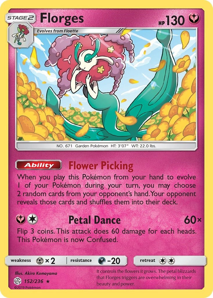 Image for Florges (SM - Cosmic Eclipse) (152/236) - Pokemon