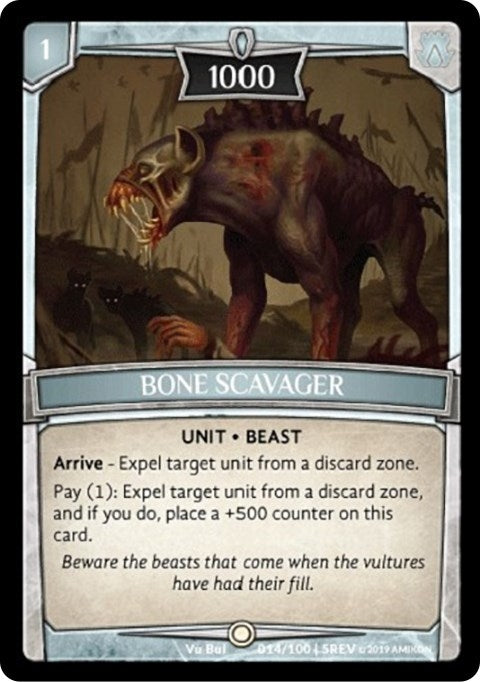 Image for Bone Scavager (Revelations) (14/100 | 5REV) - Argent Saga TCG