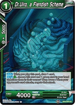 Image for Dr.Uiro, a Fiendish Scheme (Malicious Machinations) (BT8-056) - Dragon Ball Super: Masters