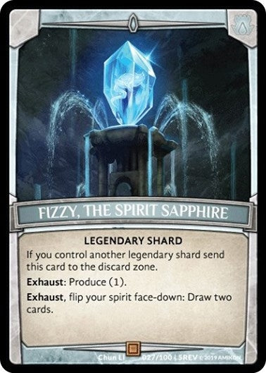 Image for Fizzy, the Spirit Sapphire (Revelations) (27/100 | 5REV) - Argent Saga TCG