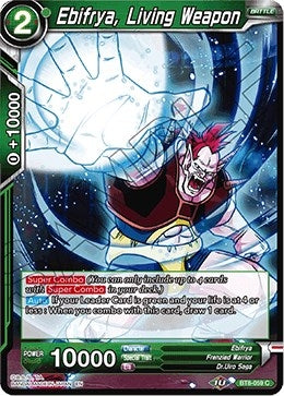 Image for Ebifrya, Living Weapon (Malicious Machinations) (BT8-059) - Dragon Ball Super: Masters