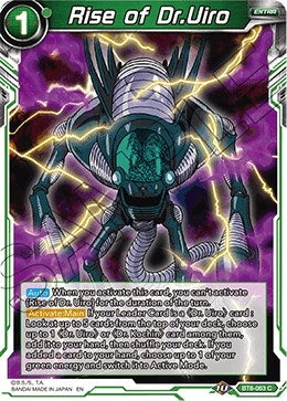 Image for Rise of Dr.Uiro (Malicious Machinations) (BT8-063) - Dragon Ball Super: Masters