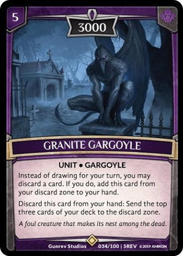 Image for Granite Gargoyle (Revelations) (34/100 | 5REV) - Argent Saga TCG