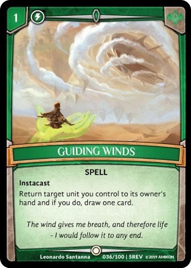 Image for Guiding Winds (Revelations) (36/100 | 5REV) - Argent Saga TCG