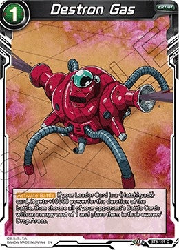 Image for Destron Gas (Malicious Machinations) (BT8-101) - Dragon Ball Super: Masters