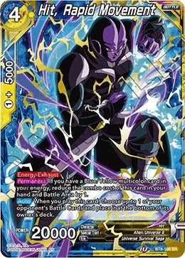 Image for Hit, Rapid Movement (Malicious Machinations) (BT8-108) - Dragon Ball Super: Masters