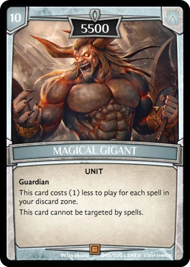 Image for Magical Gigant (Revelations) (45/100 | 5REV) - Argent Saga TCG
