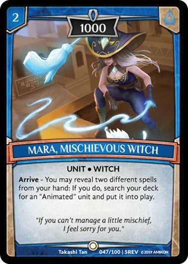 Image for Mara, Mischievous Witch (Revelations) (47/100 | 5REV) - Argent Saga TCG