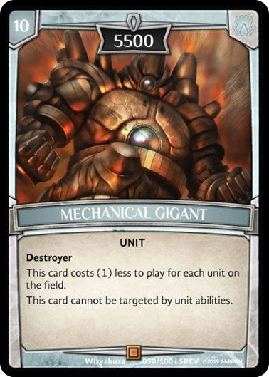 Image for Mechanical Gigant (Revelations) (50/100 | 5REV) - Argent Saga TCG