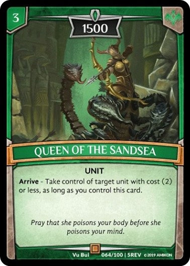 Image for Queen of the Sandsea (Revelations) (64/100 | 5REV) - Argent Saga TCG