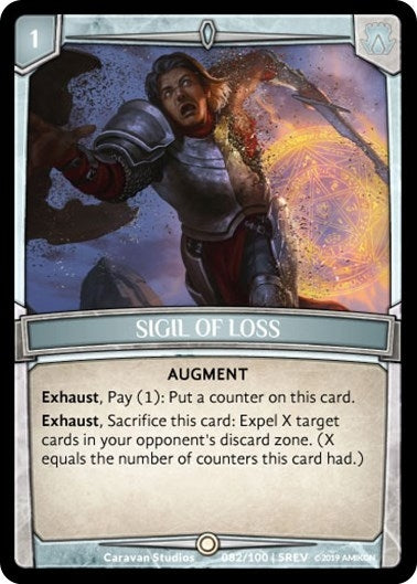 Image for Sigil of Loss (Revelations) (82/100 | 5REV) - Argent Saga TCG
