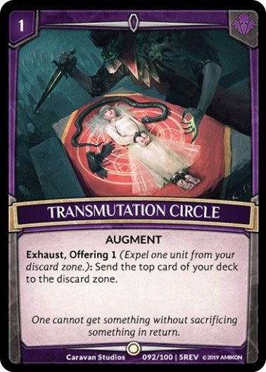 Image for Transmutation Circle (Revelations) (92/100 | 5REV) - Argent Saga TCG