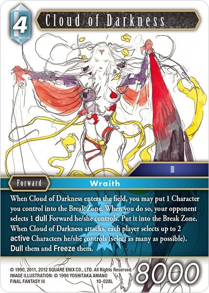 Image for Cloud of Darkness (Opus X) (10-028L) - Final Fantasy TCG