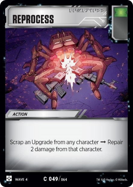 Image for Reprocess (War for Cybertron: Siege II) (49) - Transformers TCG