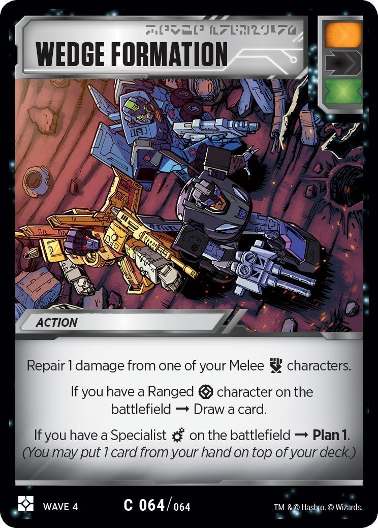 Image for Wedge Formation (War for Cybertron: Siege II) (64) - Transformers TCG