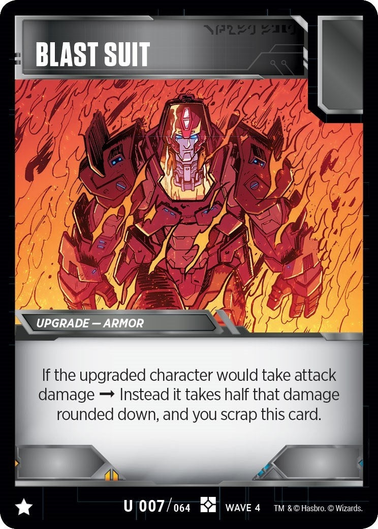 Image for Blast Suit (War for Cybertron: Siege II) (7) - Transformers TCG