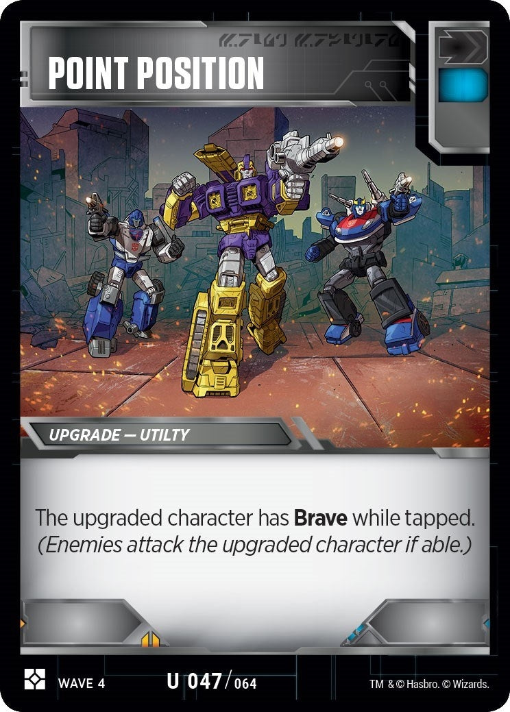 Image for Point Position (War for Cybertron: Siege II) (47) - Transformers TCG