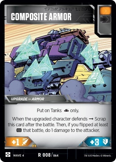 Image for Composite Armor (War for Cybertron: Siege II) (8) - Transformers TCG