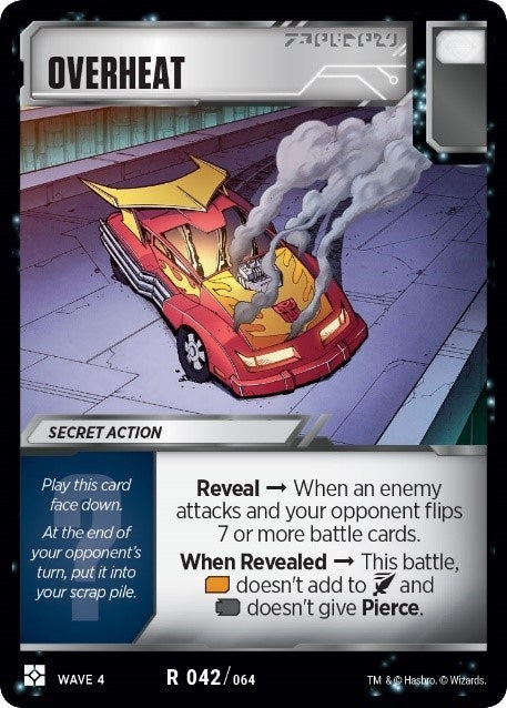 Image for Overheat (War for Cybertron: Siege II) (42) - Transformers TCG