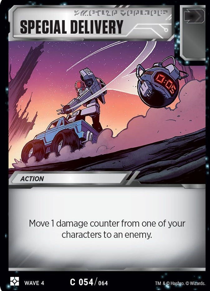 Image for Special Delivery (War for Cybertron: Siege II) (54) - Transformers TCG