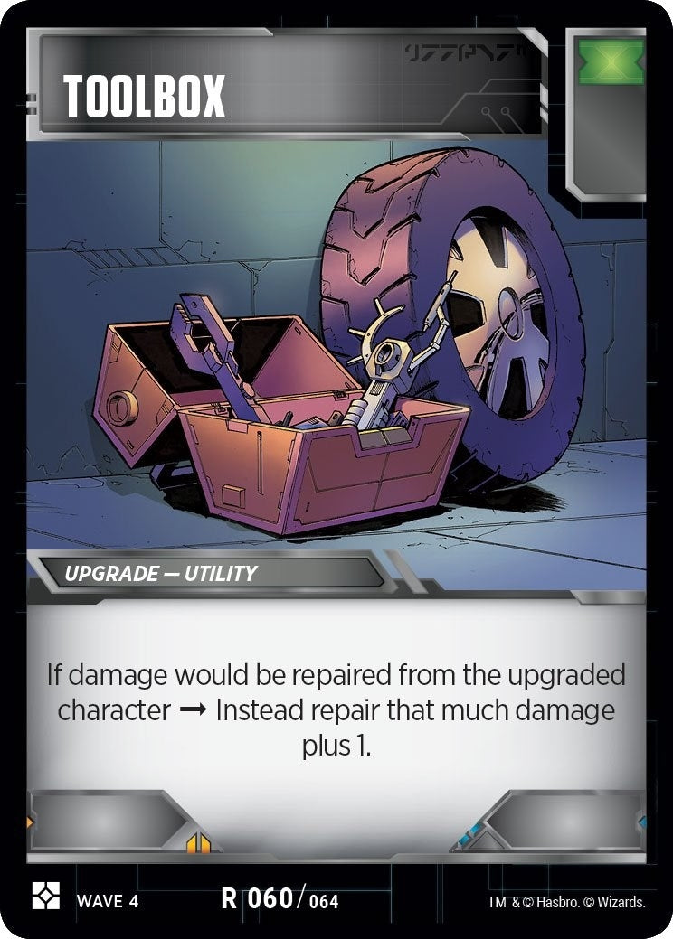 Image for Toolbox (War for Cybertron: Siege II) (60) - Transformers TCG