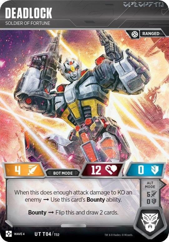 Image for Deadlock - Soldier Of Fortune (War for Cybertron: Siege II) (T04) - Transformers TCG