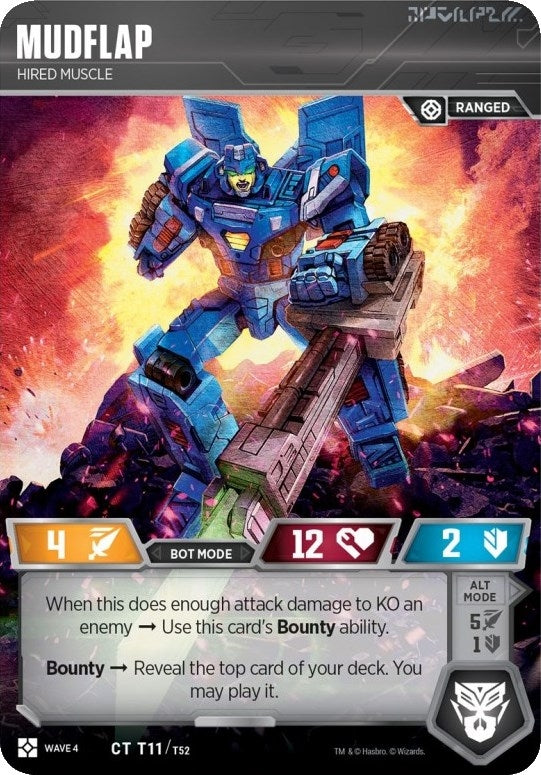 Image for Mudflap - Hired Muscle (War for Cybertron: Siege II) (T11) - Transformers TCG
