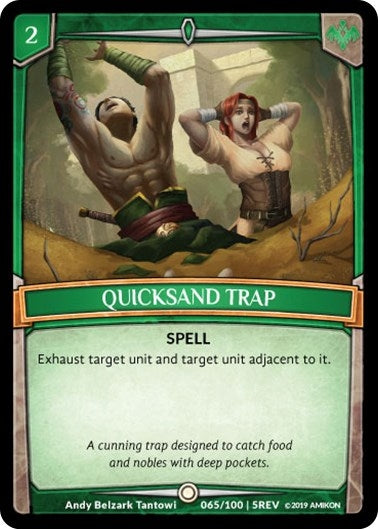 Image for Quicksand Trap (Revelations) (65/100 | 5REV) - Argent Saga TCG