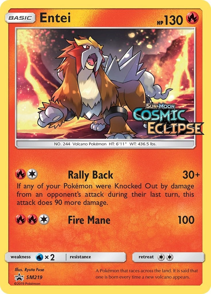 Image for Entei - SM219 (Prerelease) (SM Promos) (SM219) - Pokemon