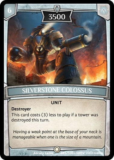 Image for Silverstone Colossus (Revelations) (85/100 | 5REV) - Argent Saga TCG