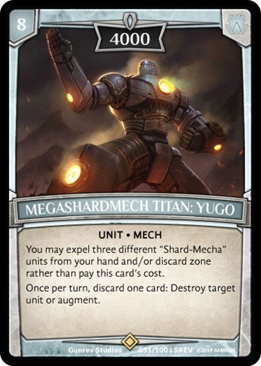 Image for Megashardmech Titan: Yugo (Revelations) (51/100 | 5REV) - Argent Saga TCG