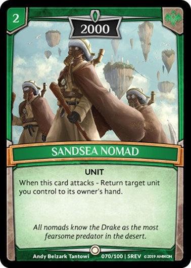 Image for Sandsea Nomad (Revelations) (70/100 | 5REV) - Argent Saga TCG