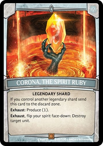 Image for Corona, the Spirit Ruby (Revelations) (18/100 | 5REV) - Argent Saga TCG