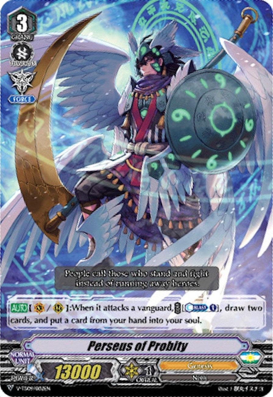 Image for Perseus of Probity (V-TD09: Shinemon Nitta) (V-TD09/002EN) - Cardfight Vanguard