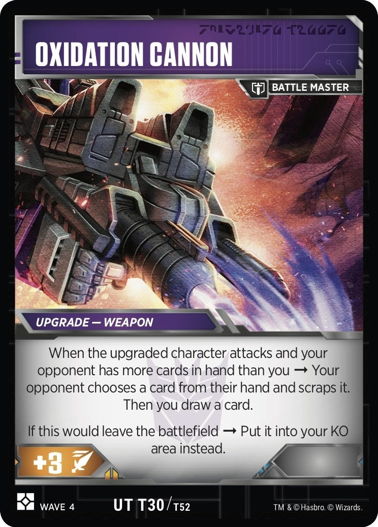 Image for Raider Caliburst - Air Force Weapons (War for Cybertron: Siege II) (T30) - Transformers TCG