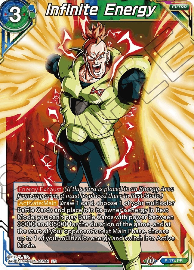 Image for Infinite Energy (Promotion Cards) (P-174) - Dragon Ball Super: Masters