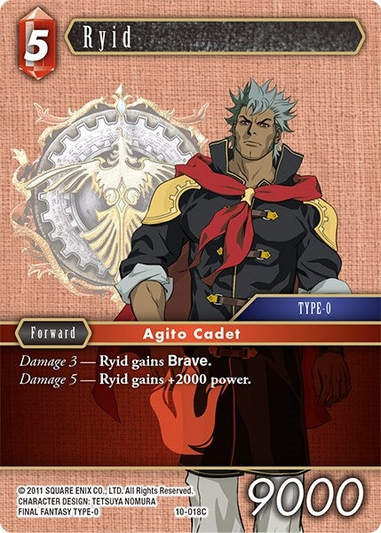 Image for Ryid (Opus X) (10-018C) - Final Fantasy TCG