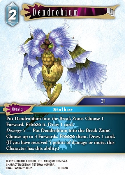 Image for Dendrobium (Opus X) (10-037C) - Final Fantasy TCG