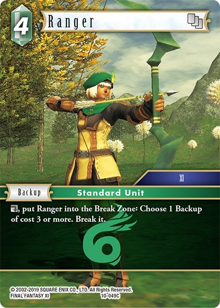 Image for Ranger (Opus X) (10-049C) - Final Fantasy TCG